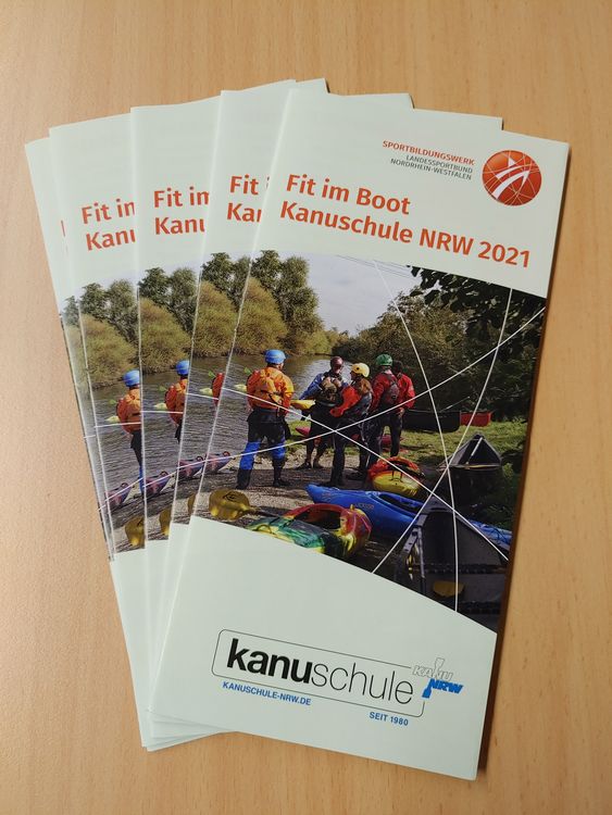 Foto Flyer Kanuschule NRW 2021