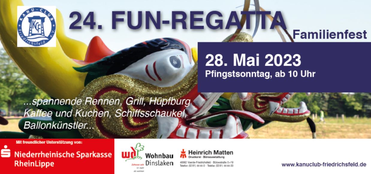 Fun Regatta KC Friedrichsfeld Drachenboot 2023